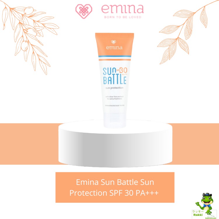 ❣️Rakkistore99❣️Emina Sun Battle SPF30 PA+++ 60ml / Sun Protection (100% Original)