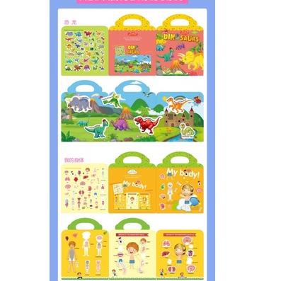 

[Vi.ral] [odk-798] Sticker Book Reusable Buku Sticker Anak bisa tempel ulangUI71 [⭐makassi.ya]