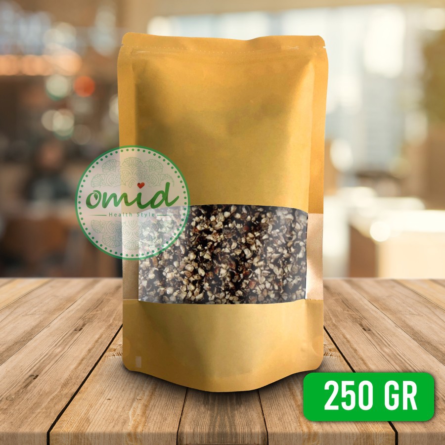 

Cracked Black Pepper | Lada Hitam Lebur | Paper Pouch Packaging | 200gr