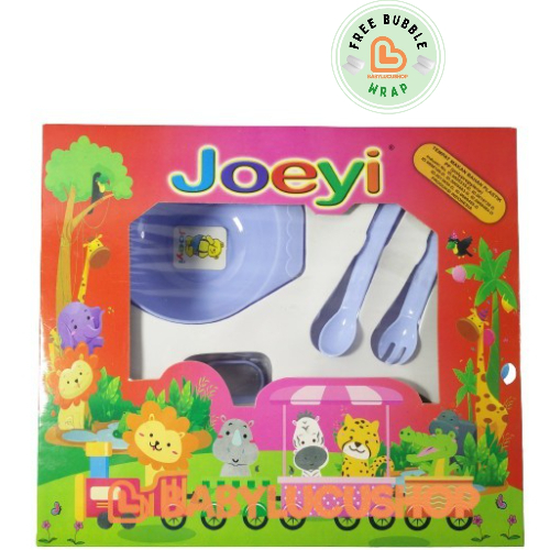 Feeding Set Joeyi KECIL | Tempat MAKAN Joeyi KECIL |Kado Bayi