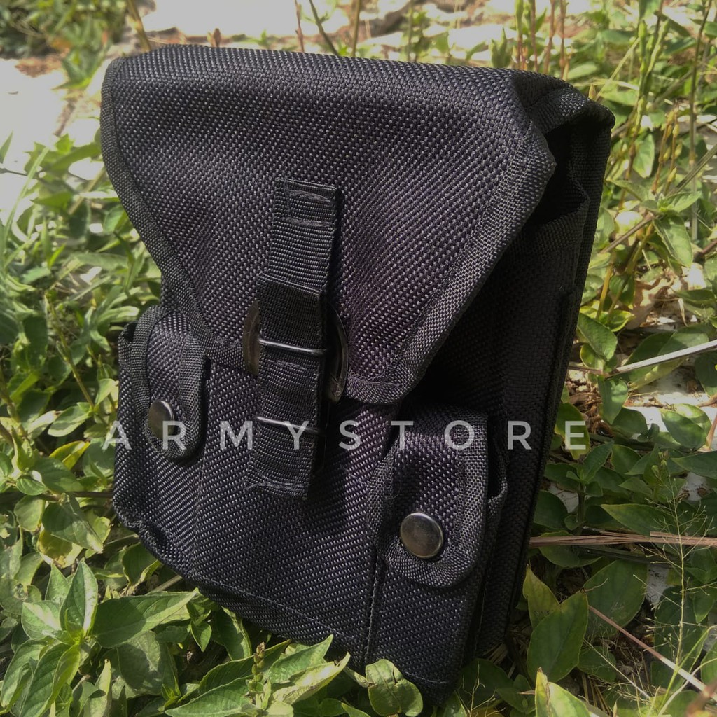 Tas Box Magazen TNI MAG 032 Hitam / Magazine