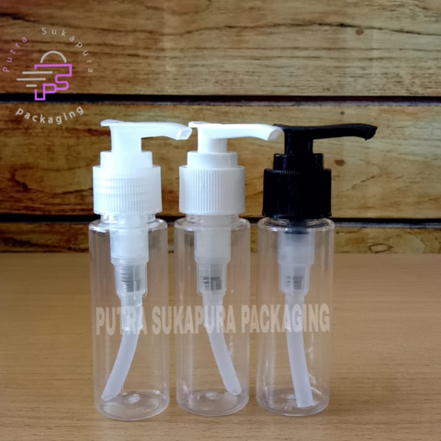 Botol pump 50ml/Botol wadah sabun 50ml/botol plastik 50ml/Botol kemasan sabun
