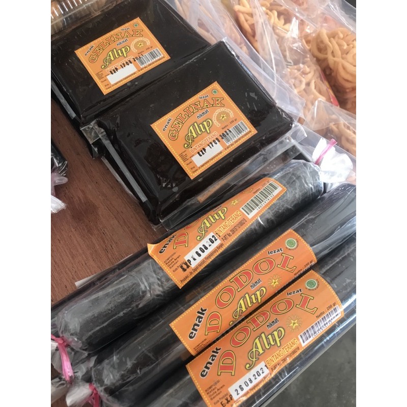

dodol dan gelinak cap alip