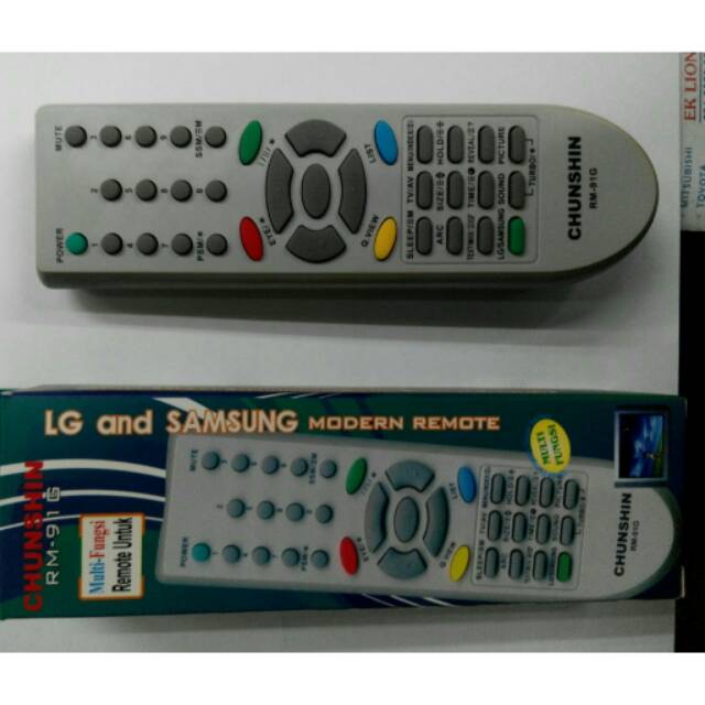 REMOTE/REMOT MULTI TV TABUNG FLAT LG DAN SAMSUNG Universal