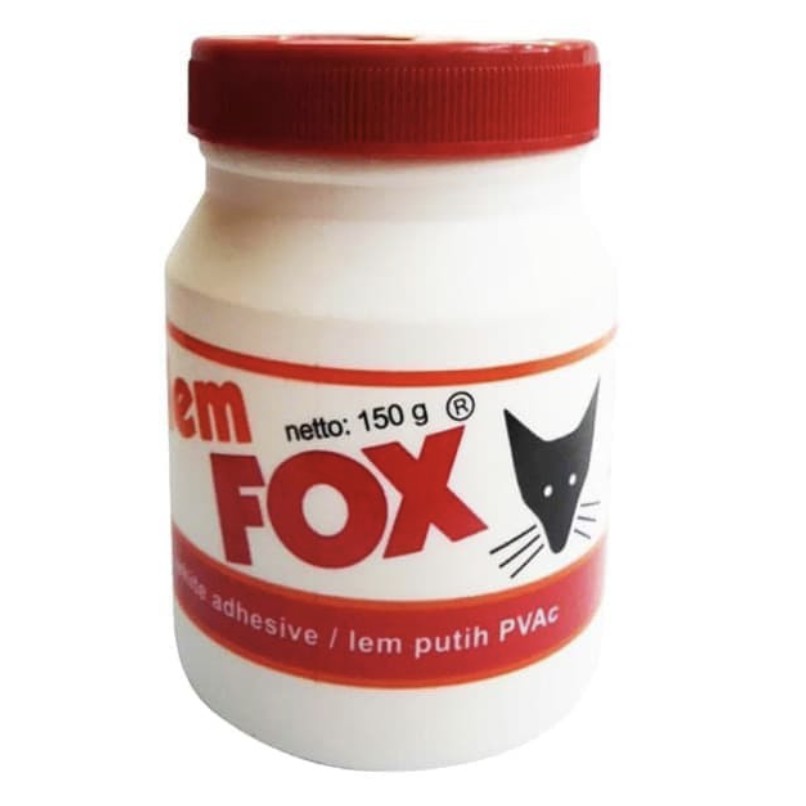 

LEM PUTIH FOX 150GRAM ADHESIVE GLUE KAYU KERTAS SERBAGUNA UNTUK SLIME LEM ANAK LUSIN ECER GROSIR