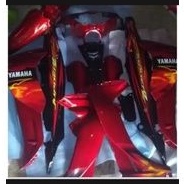 COVER BODY FULL HALUS JUPITER Z BURHAN WARNA MERAH MARUN PLUS STRIPING