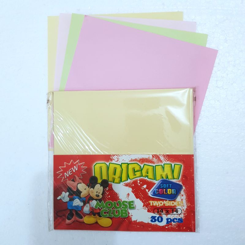 

Origami / Kertas Lipat Soft Color 14x14