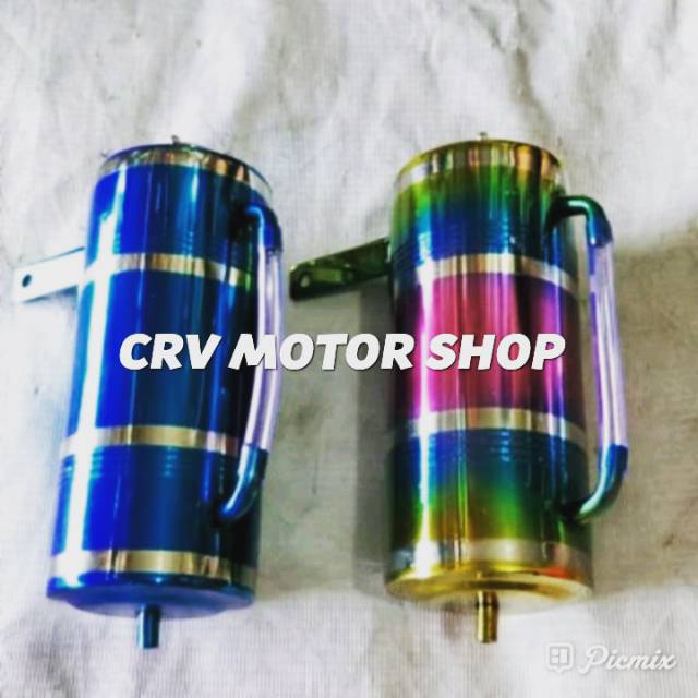 Botol Oli Samping Ninja R Ninja RR- Botol Oli Samping Ninja R Ninja RR Bahan Stailes Rainbow