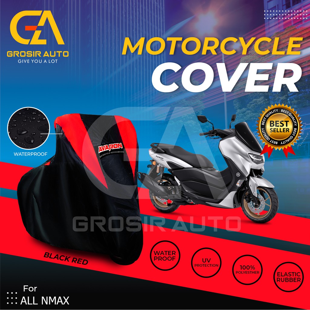 Sarung Motor AVARON NMAX/ Penutup Pelindung Body Cover Motor Warna Anti Air Merk Avaron