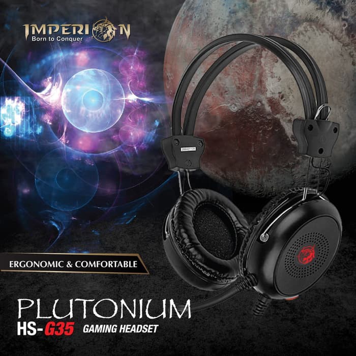 Headset Gaming Imperion HS-G35 Plutonium, Bass Audio