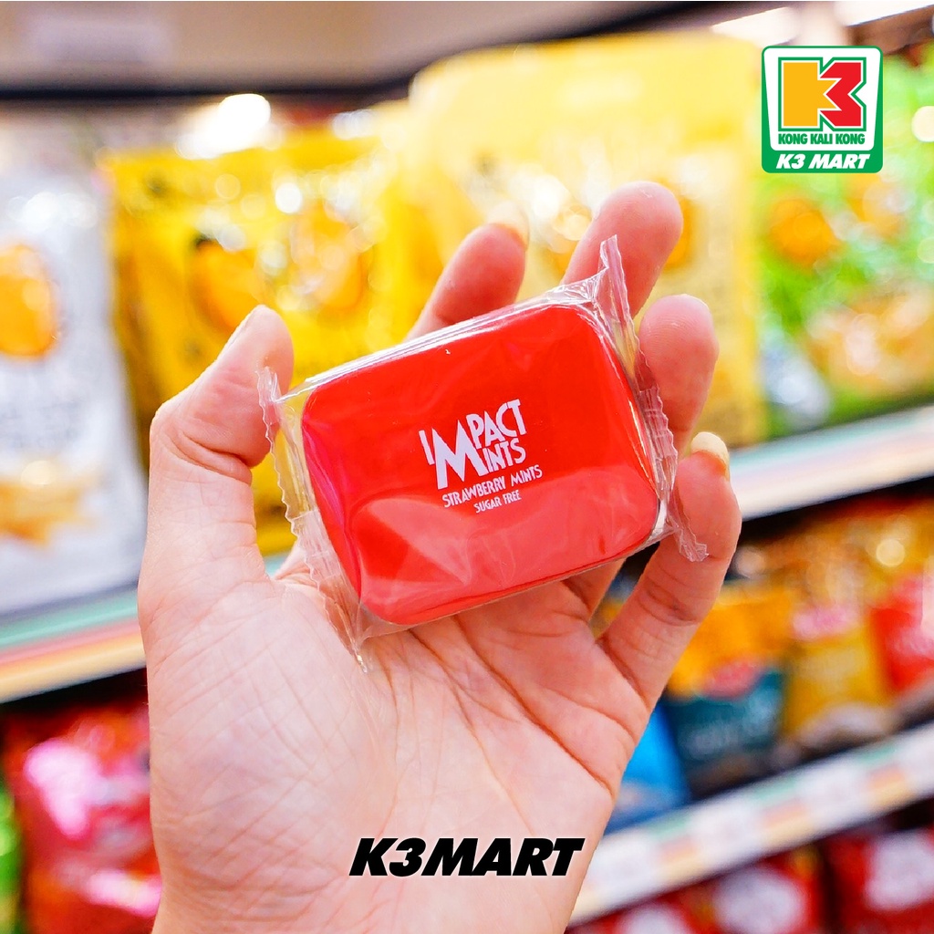 

Impact Mints Strawberry Mints Sugar Free 14gr