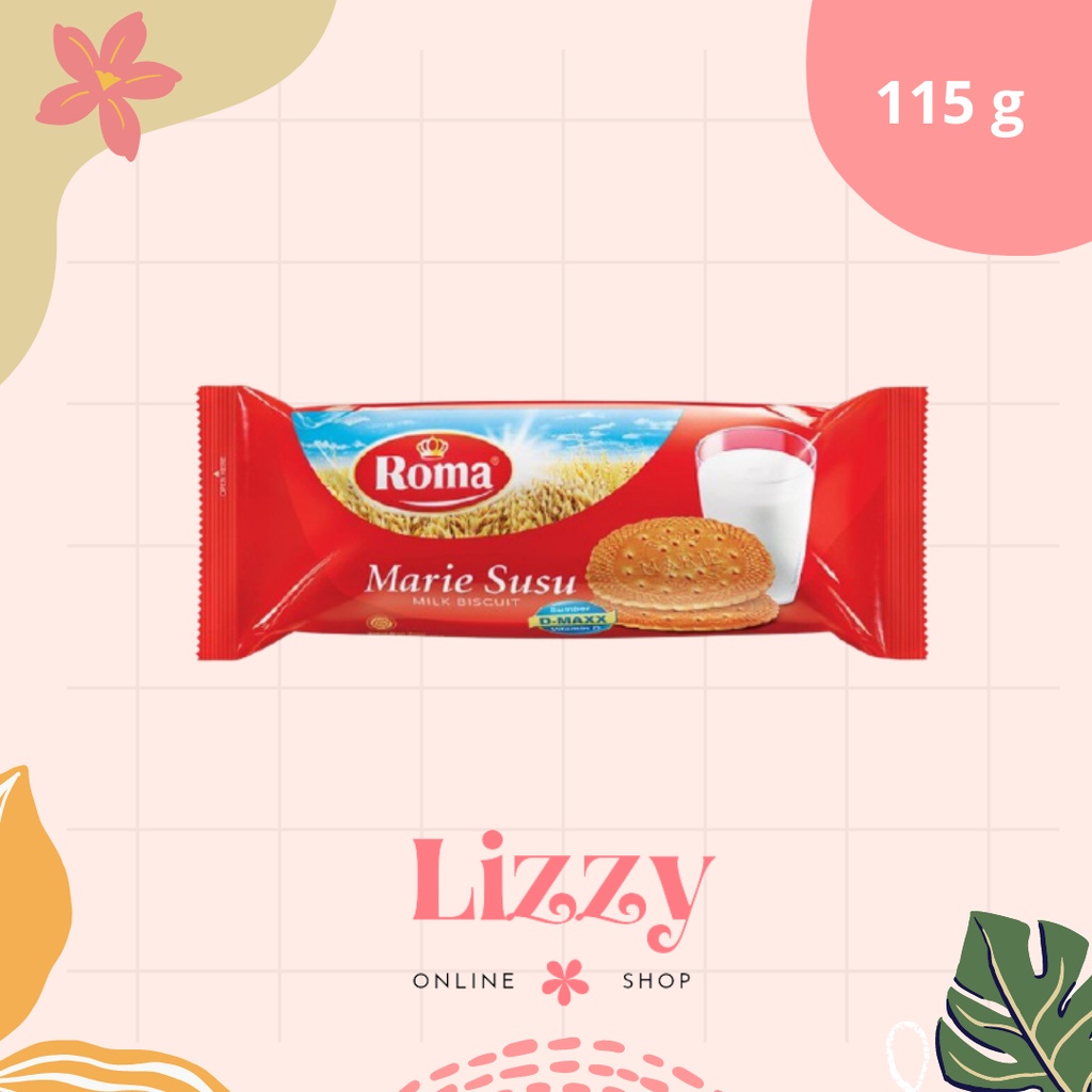 

Roma Marie Susu Milk Biscuit Biskuit Kemasan 115 g