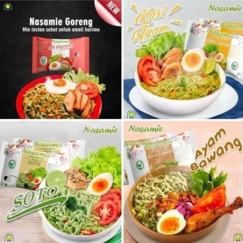 

MIE GORENG NASA DENGAN SPIRULINA 1 PAK ISI 5 BUNGKUS
