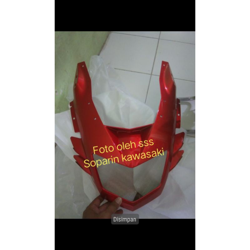 batok lampu ninja rr orange