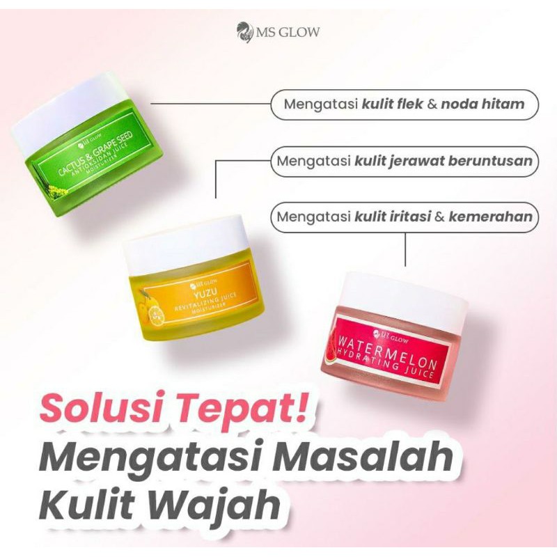 MS GLOW ORIGINAL MOISTURIZER YUZU/WATERMELON/CACTUS