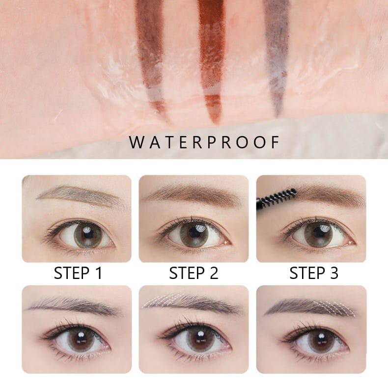 LAMEILA 752 EYEBROW PENCIL TRIANGLE TIP WATERPROOF