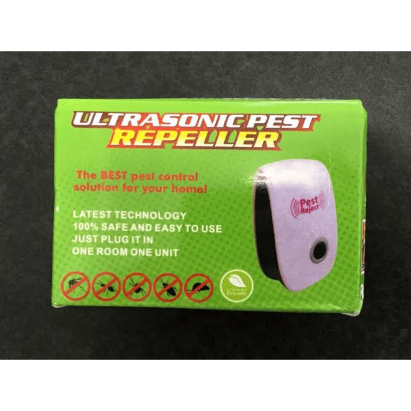 ULTRASONIC PEST REJECT REPELLER ALAT PEMBASMI SERANGGA KECOA NYAMUK TIKUS BEST SELLER