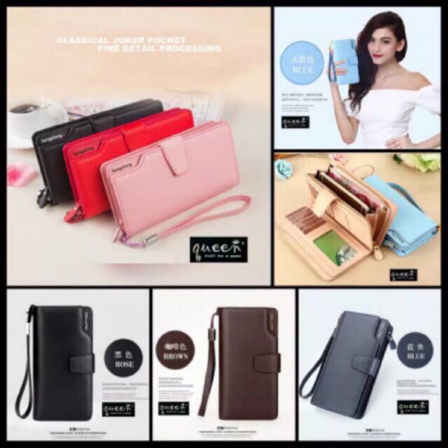 Dompet Panjang Wanita Kartu Slot Atm