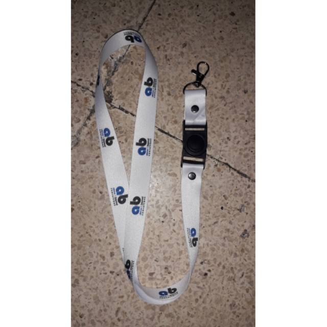 

Lanyard printing pesanan 25 pcs + casing 10 pcs