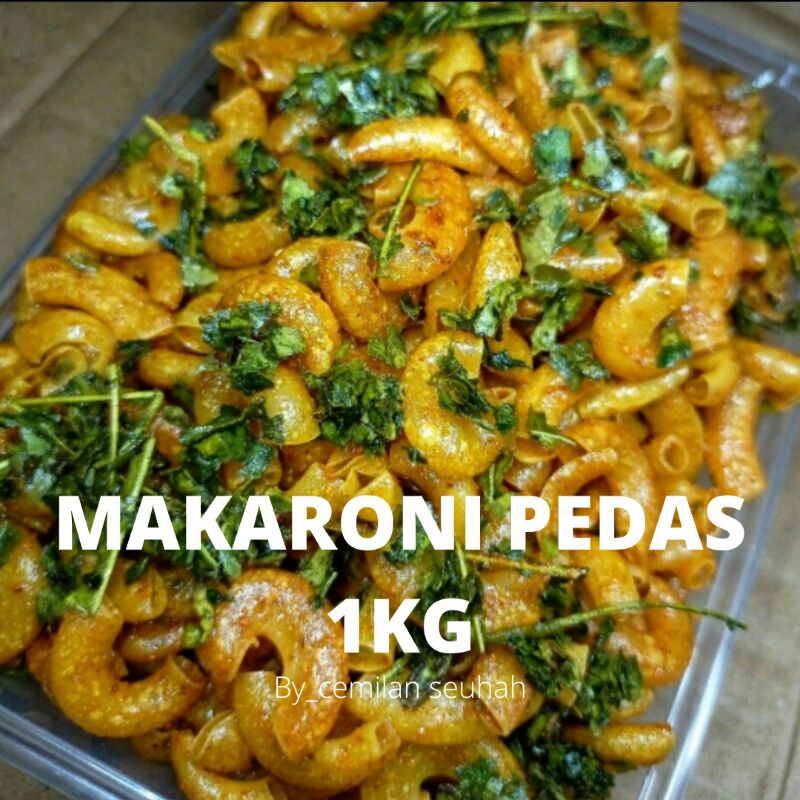 Makaroni pedas bantat daun jeruk isi 1kg