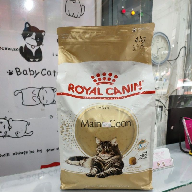 ROYAL CANIN MAINE COON ADULT 4KG-makanan kering kucing dewasa royal canin Mainecoon 4Kg