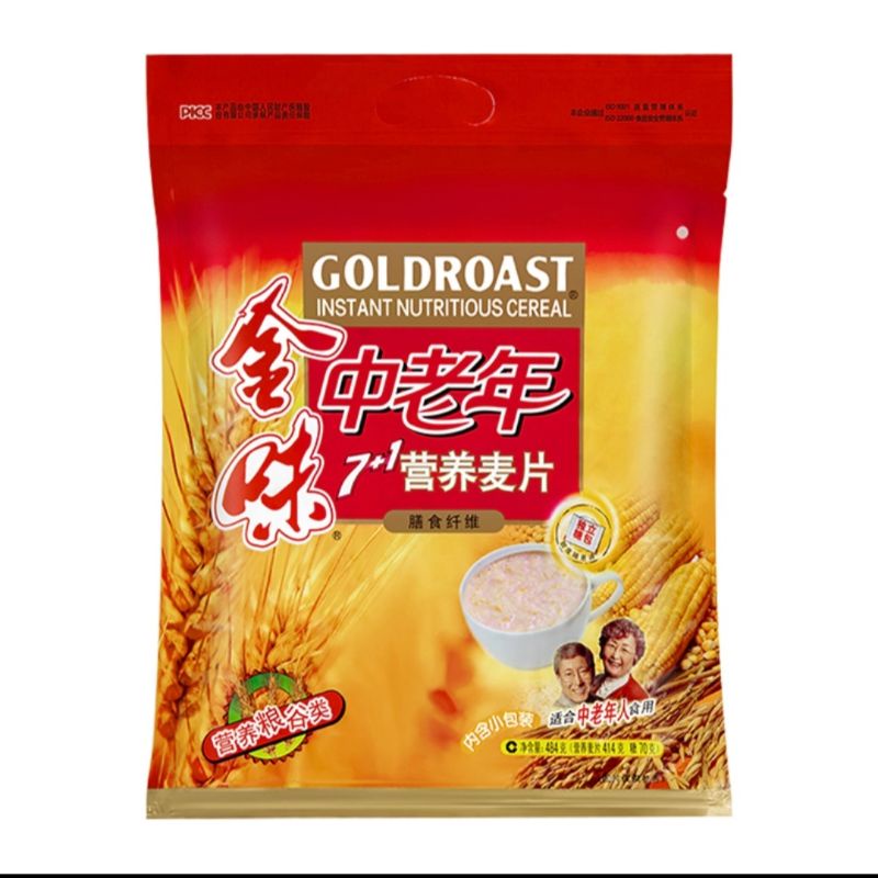 

Cereal Goldroast 7+1 / Zhong Lao Nian Sereal Terpisah dengan Gula