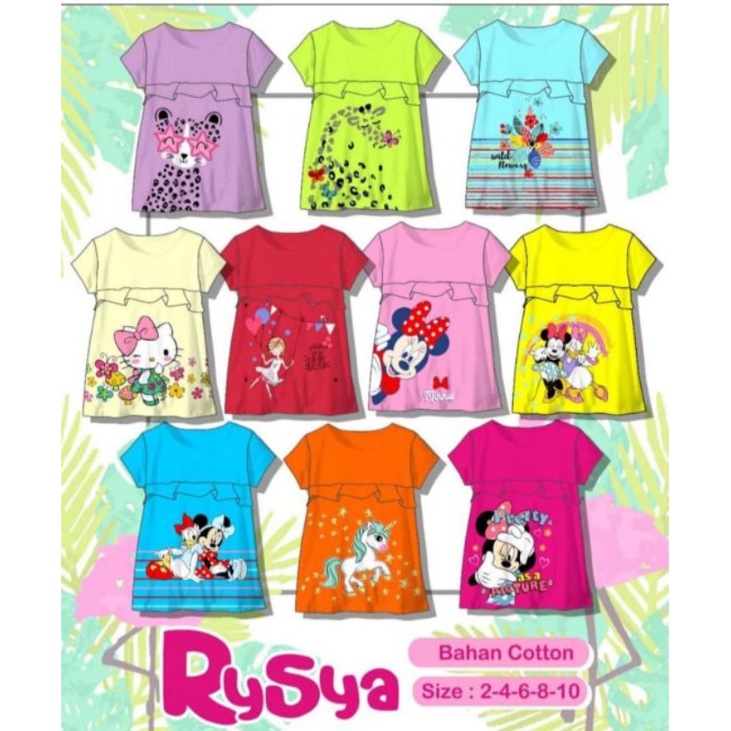 Dress anak Rysya kerut