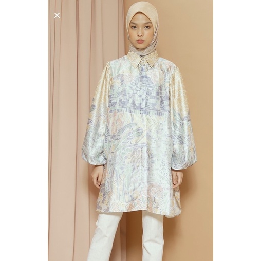 buttonscarves yura top yellow