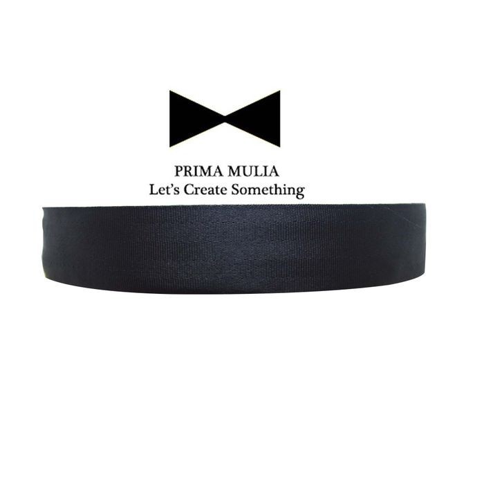 1 METER WEBBING GLOSSY KTB 2.5 CM VARIAN WARNA KTB-25 MURAH