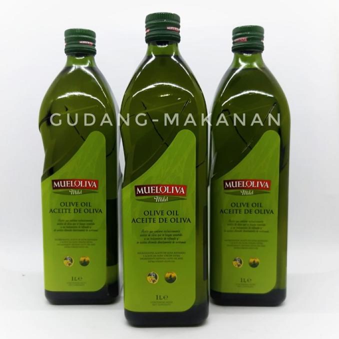 

Minyak Zaitun Mueloliva Pure Olive Oil 1ltr - Goreng/Masak Premium - Standard