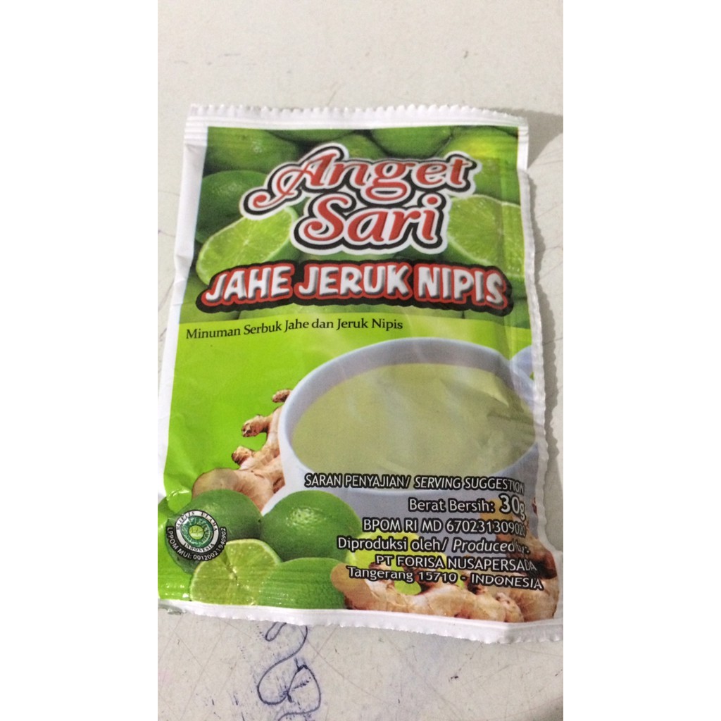 

Minuman Jahe Jeruk Nipis