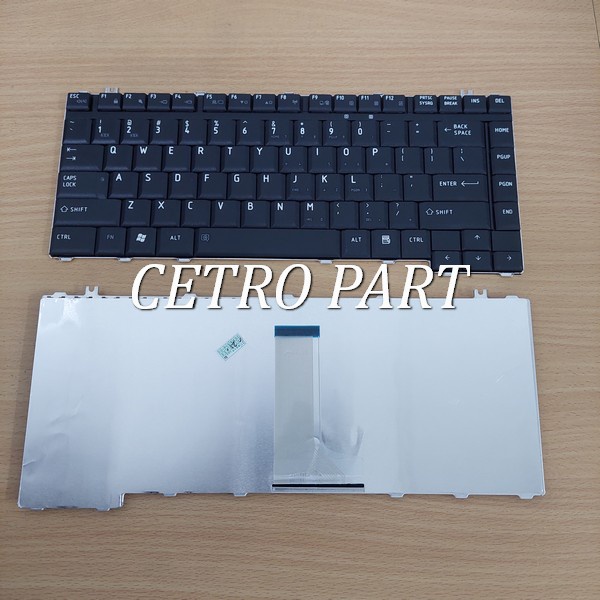 Keyboard Laptop Toshiba Satellite L510 L200 L300 L312 L310 L315 -HITAM NEW