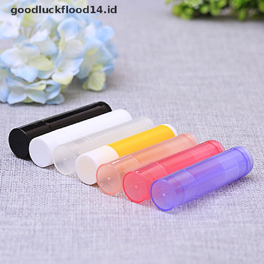 [OOID] 10pcs 5g 7 colors lipstick tube lip balm containers empty cosmetic containers ID