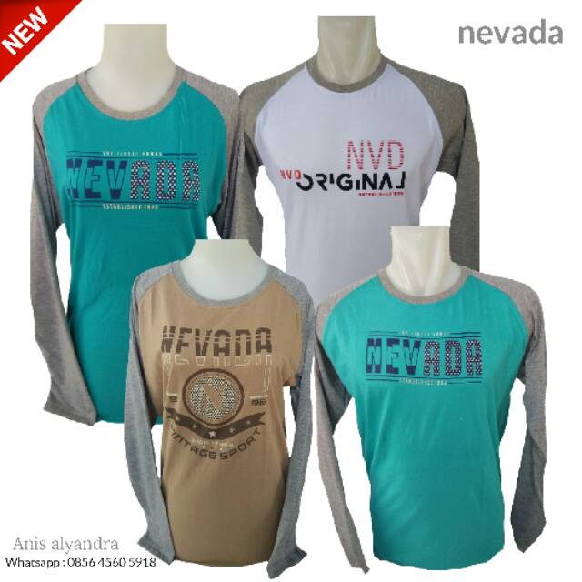 Kaos lengan panjang nevada