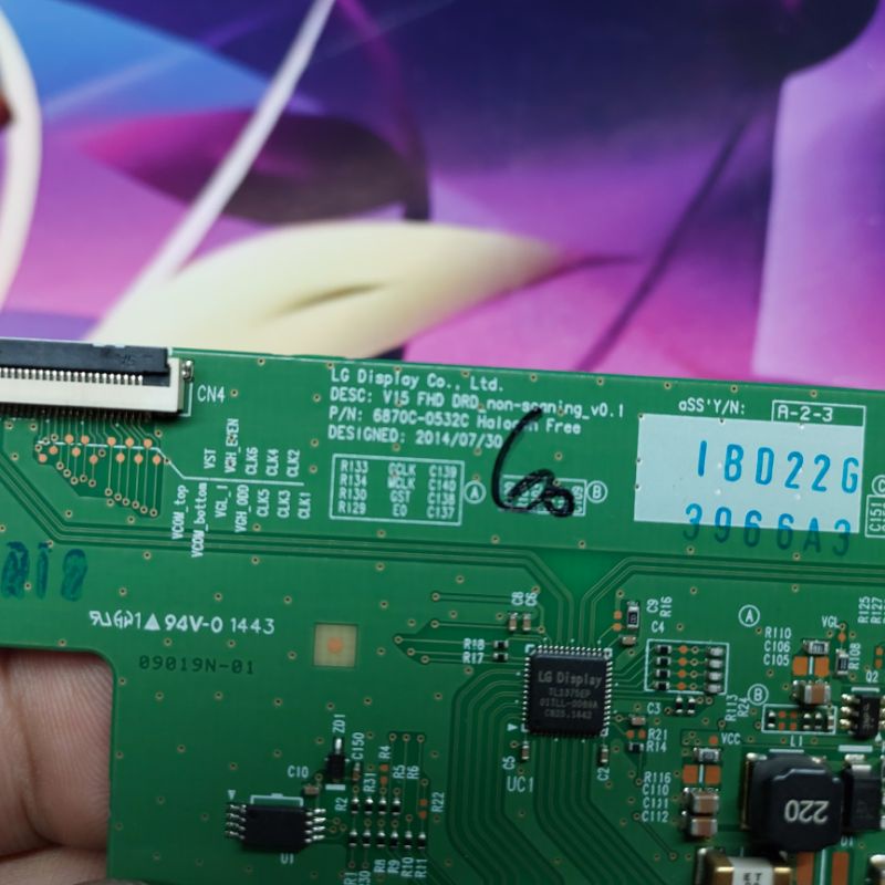 T CON LG 42LB550A TCON TV LG 42LB550