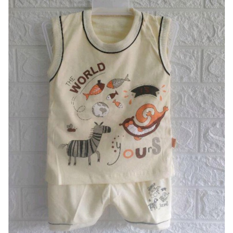 setelan anak enrica 0 sampai 9 bulan