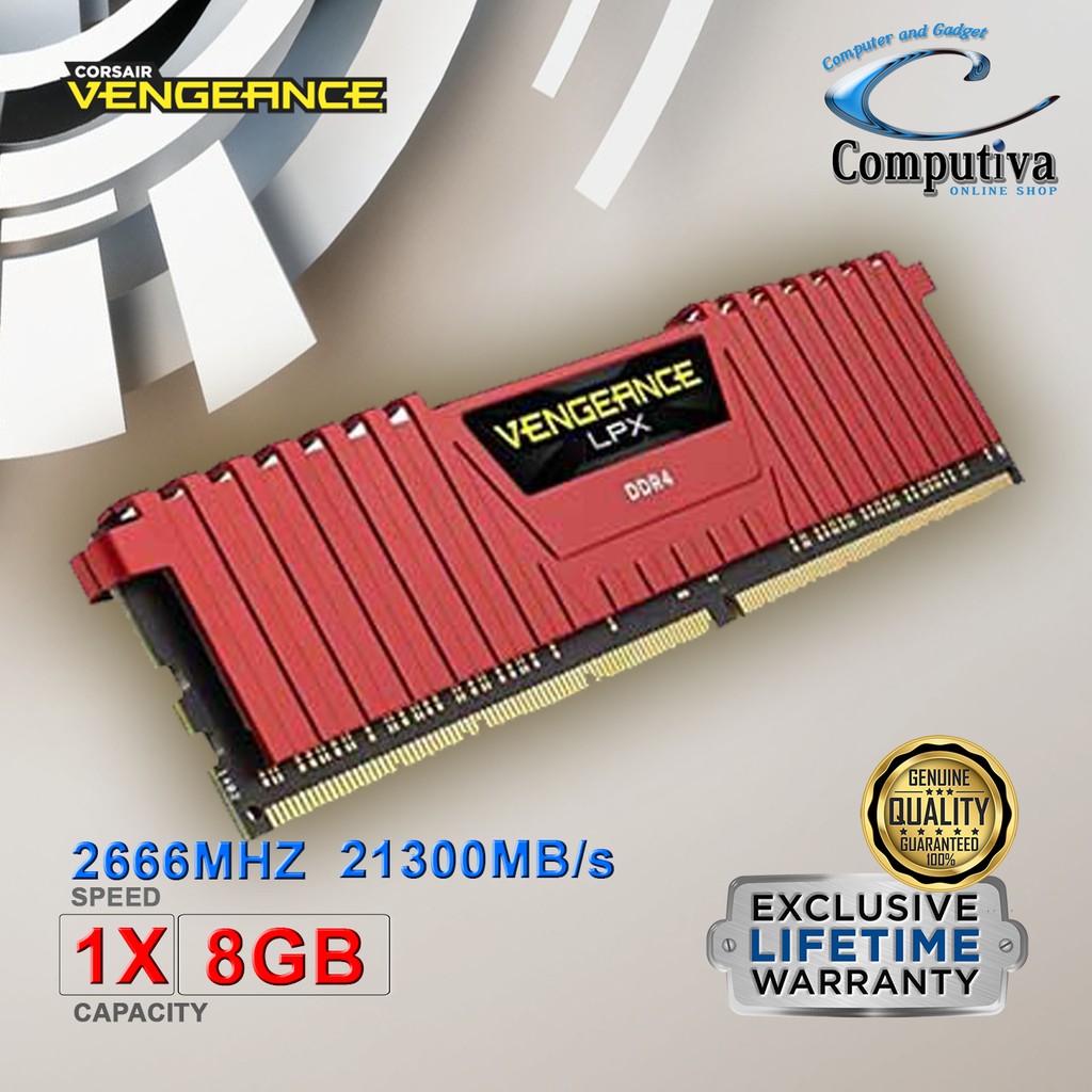 CORSAIR VENGEANCE LPX DDR4 8GB 2666MHz