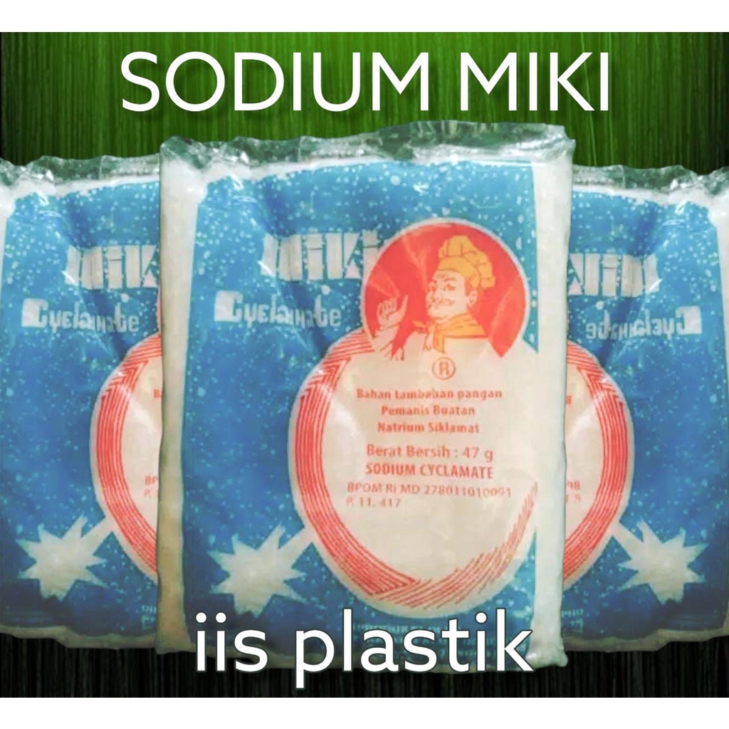 Sodium miki pemanis buatan