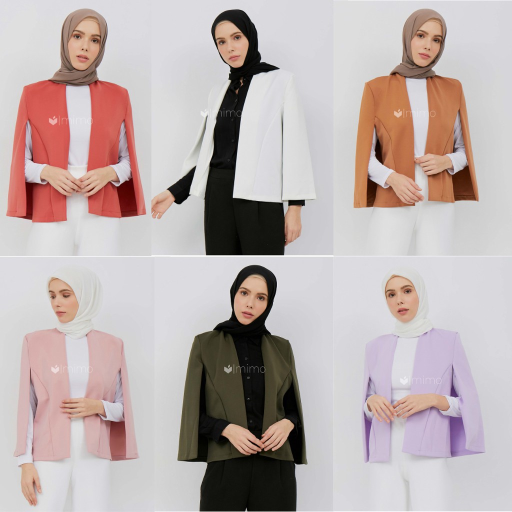 READY! Mimo Cape Blazer (Normal &amp; Big Size)