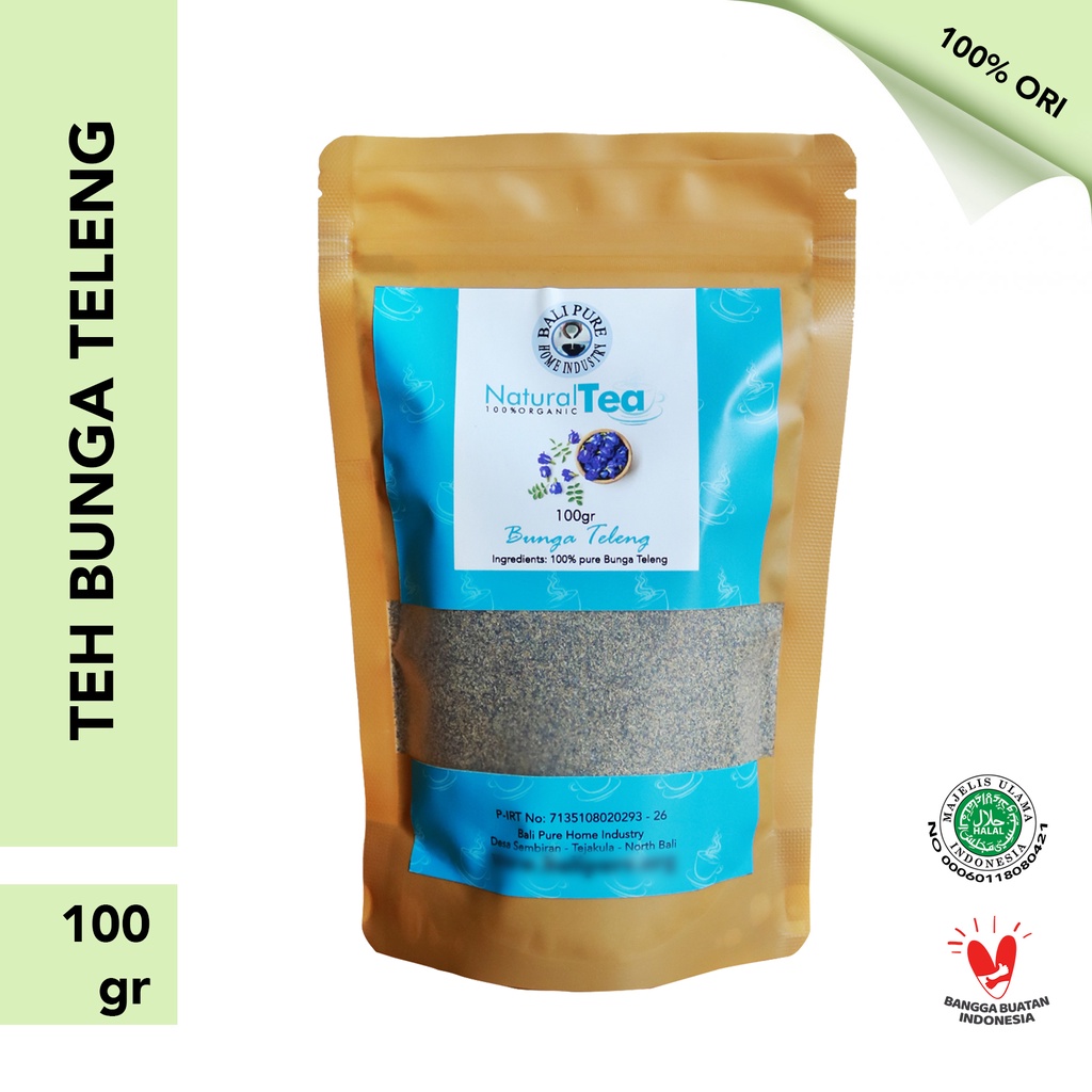 

Bali Pure Home Industry - Teh Bunga Telang kering 100gr organik
