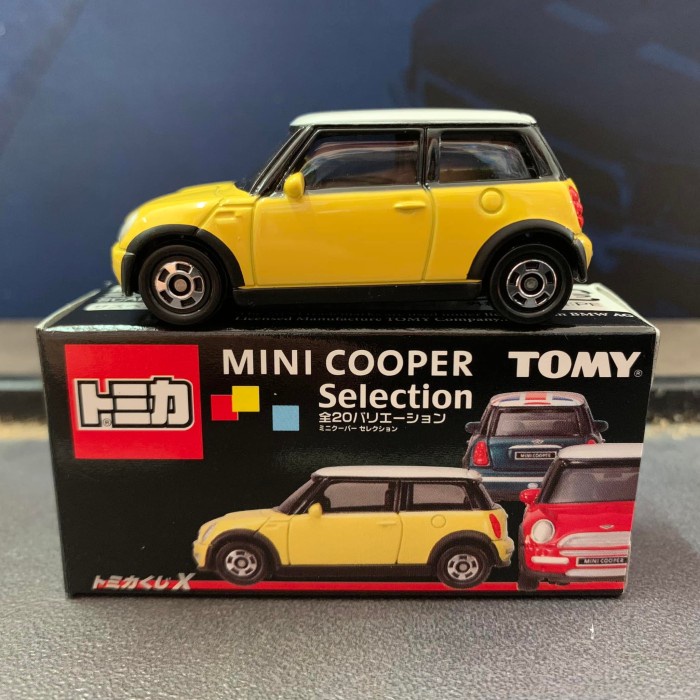 Tomica Mini Cooper Selection - Kuning 05 - Base Besi - Made in China