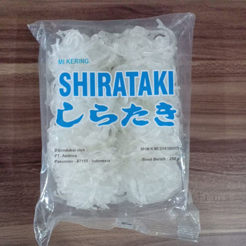 

Mi Kering Shirataki 250gr