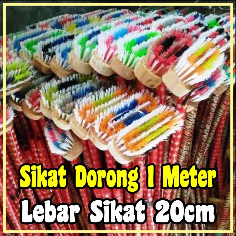 Sikat Kamar Mandi Sikat Kayu Panjang Sikat Dorong Kamar mandi