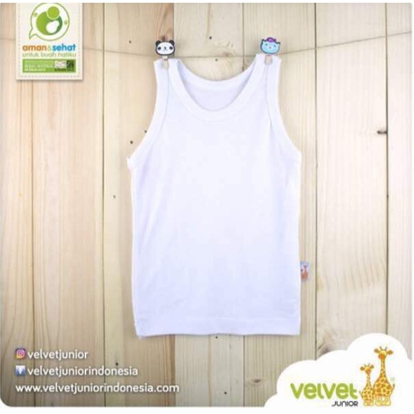 Singlet Anak Gtman - Kaos Dalam Katun - Kaos Dalam Anak 6Pcs Kaos Dalam Velvet L-Singlet Anak Polos-