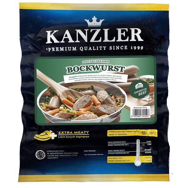 

KANZLER Bockwust 360 gr