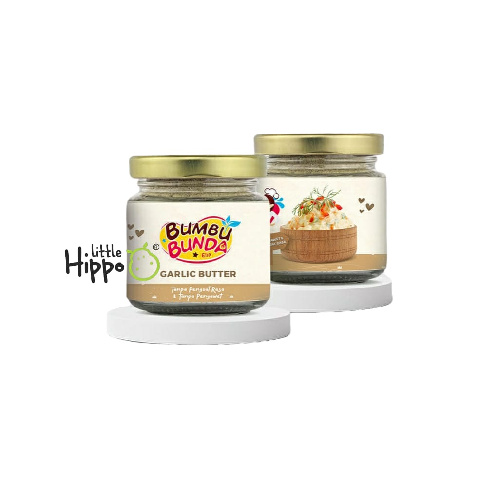 Bumbu Bunda Garlic Butter Jar MPASI / BB Booster MPASI / Kaldu MPASI / Kaldu Bayi