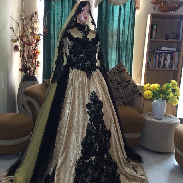 Gaun pengantin muslim