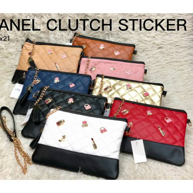 PROMO TAS WANITA CHANEL GABRIELLE CLUTCH IMPORT