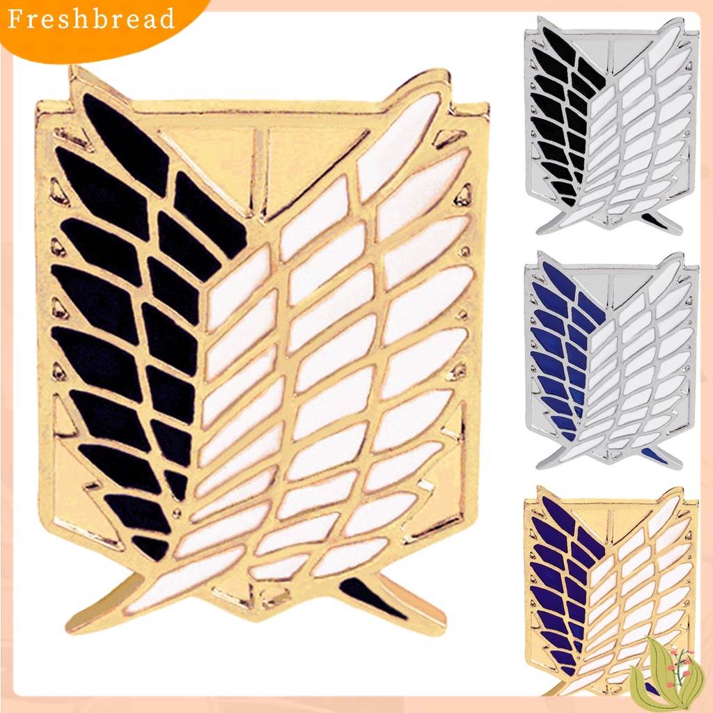 Terlaris Pins Convenient Elegant Alloy Attack on Titan Vintage Pins Brooch for Party