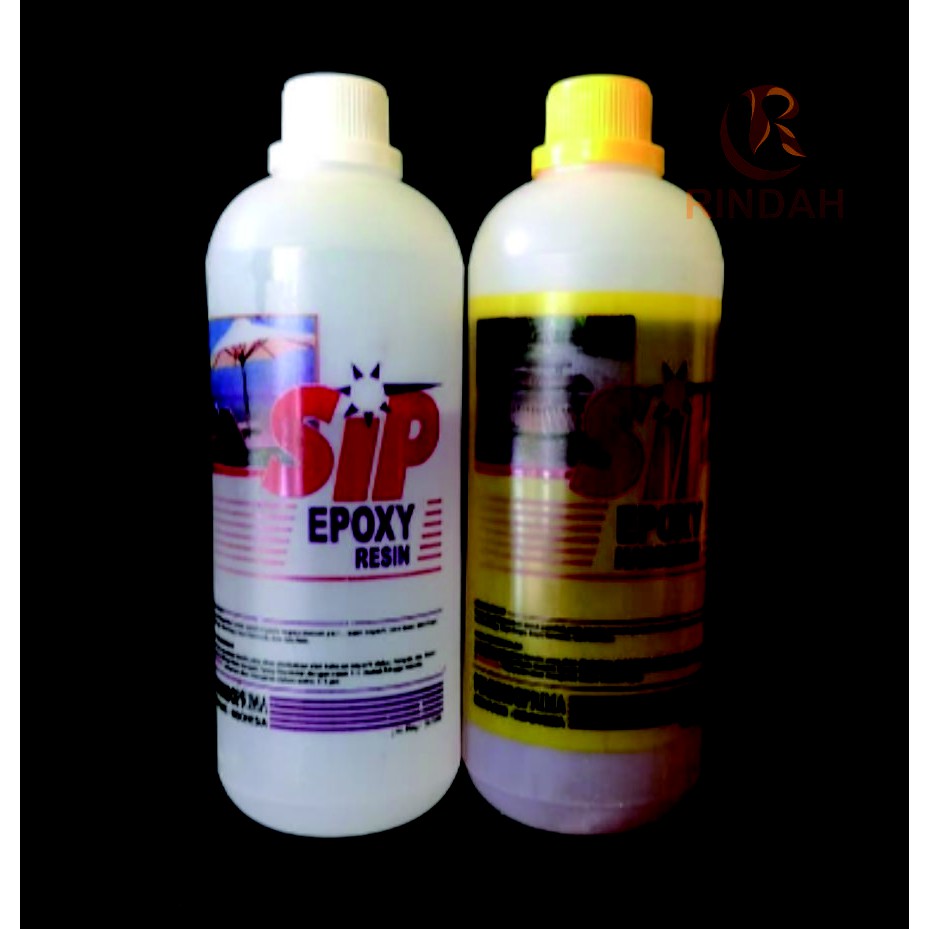 

Lem Epoxy Merek SIP Satu Set 1000 ml